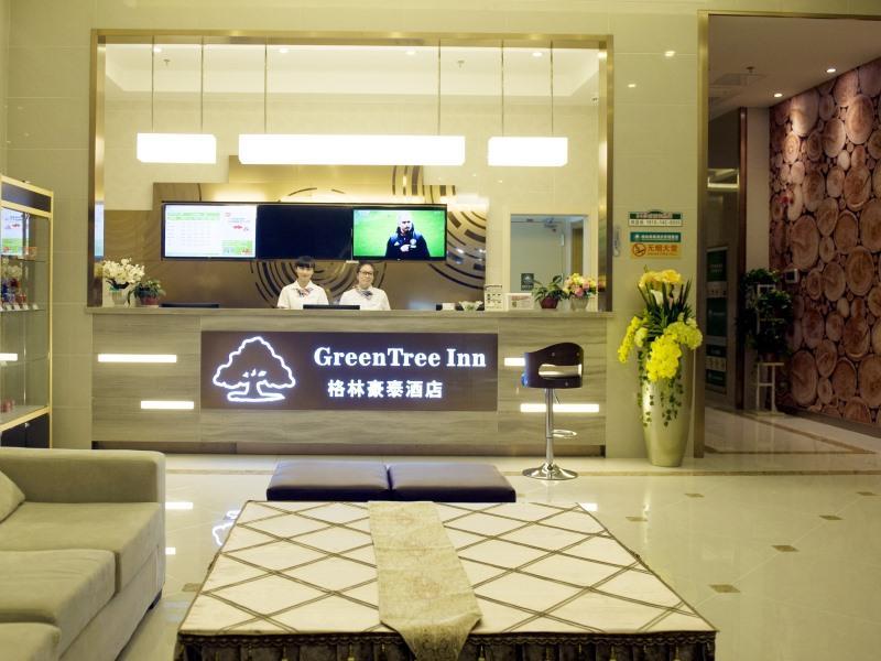 Greentree Inn Nantong Qidong Lvsi Harbour Express Hotel Bagian luar foto