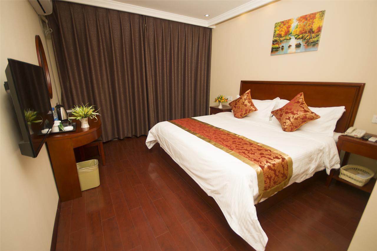 Greentree Inn Nantong Qidong Lvsi Harbour Express Hotel Bagian luar foto