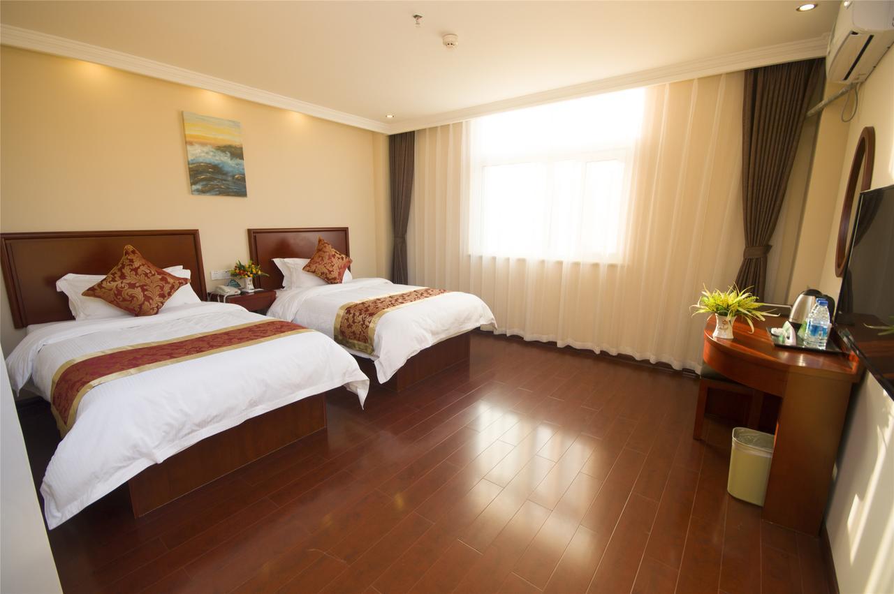 Greentree Inn Nantong Qidong Lvsi Harbour Express Hotel Bagian luar foto