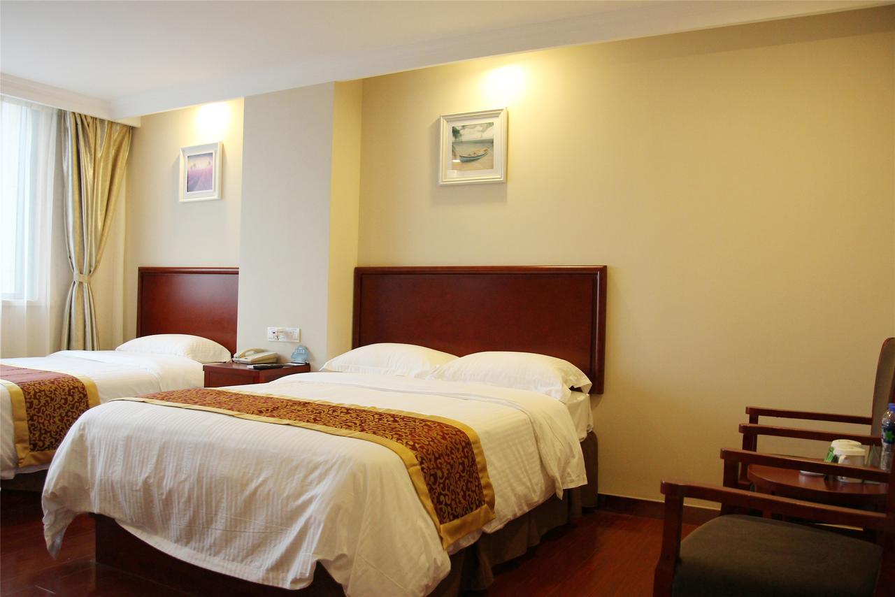Greentree Inn Nantong Qidong Lvsi Harbour Express Hotel Bagian luar foto