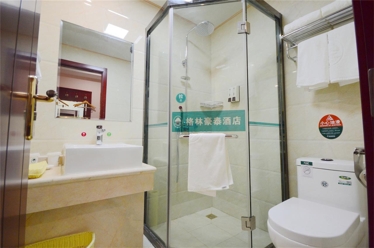 Greentree Inn Nantong Qidong Lvsi Harbour Express Hotel Bagian luar foto
