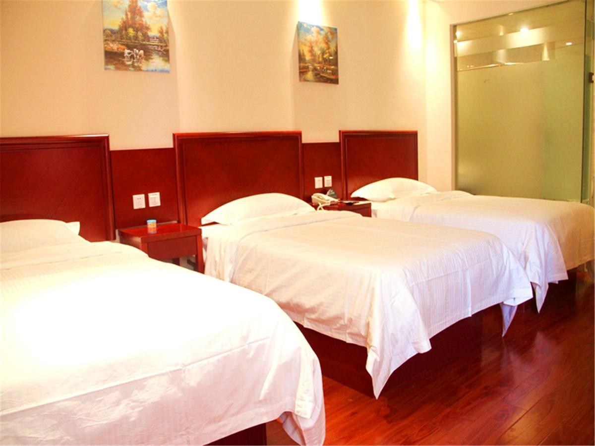 Greentree Inn Nantong Qidong Lvsi Harbour Express Hotel Bagian luar foto